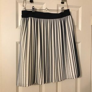 NWT Navy/white skirt from JCrew Factory
